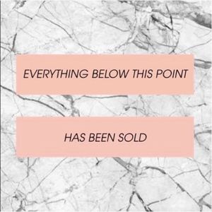 All items below are sold